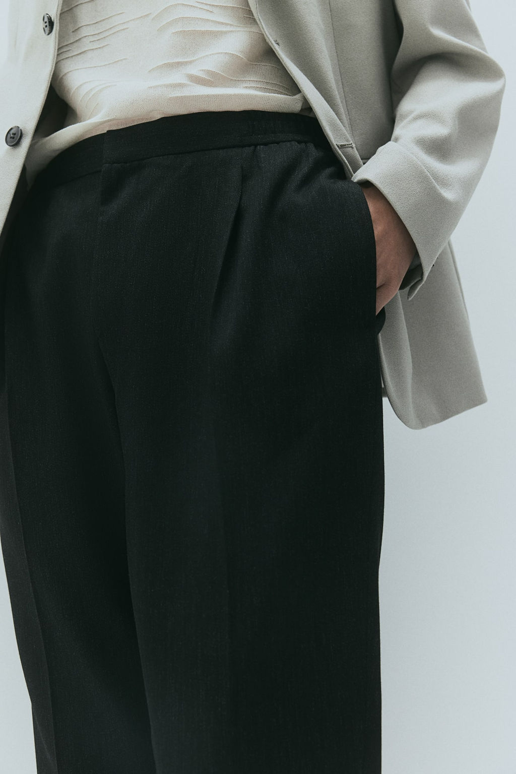 Pantalon con raya Regular Fit - H&m фото 3