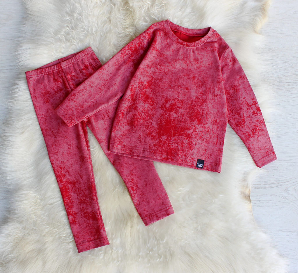 Комплект детский ЦВЕТ: БОРДО