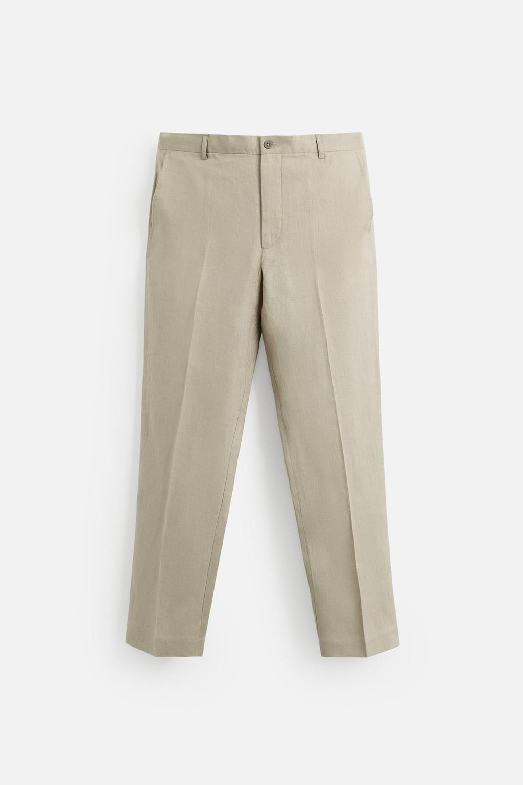 LINEN TROUSERS - Zara фото 48