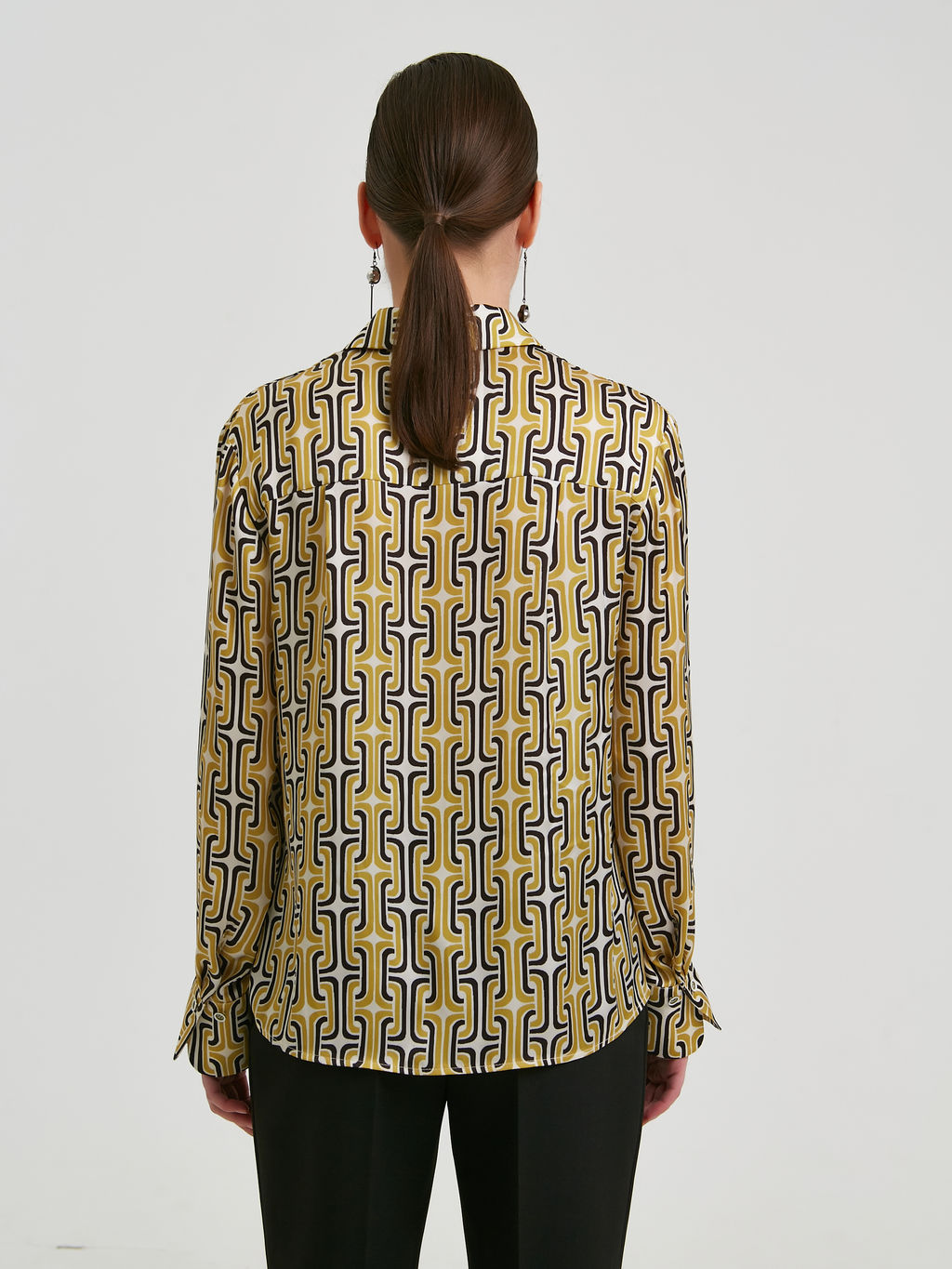 Блузка с принтом