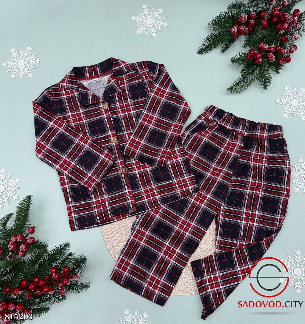 Пижамы для детей новогодние