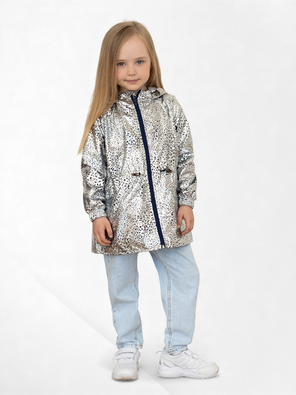 Ветровка для девочки леопард