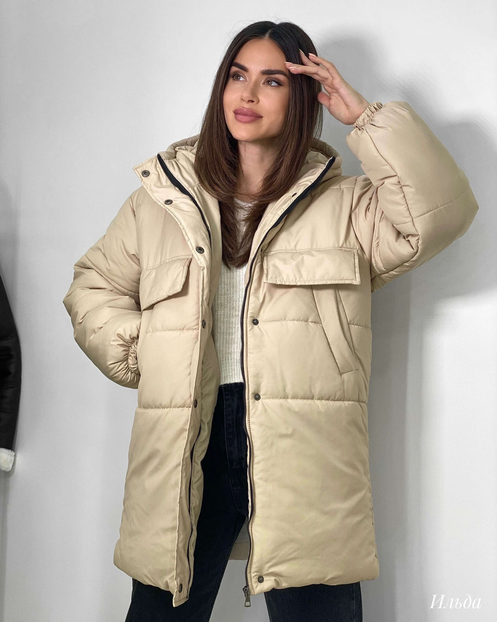 Куртка Ильда (бежевый) - Nadi bordo фото 4