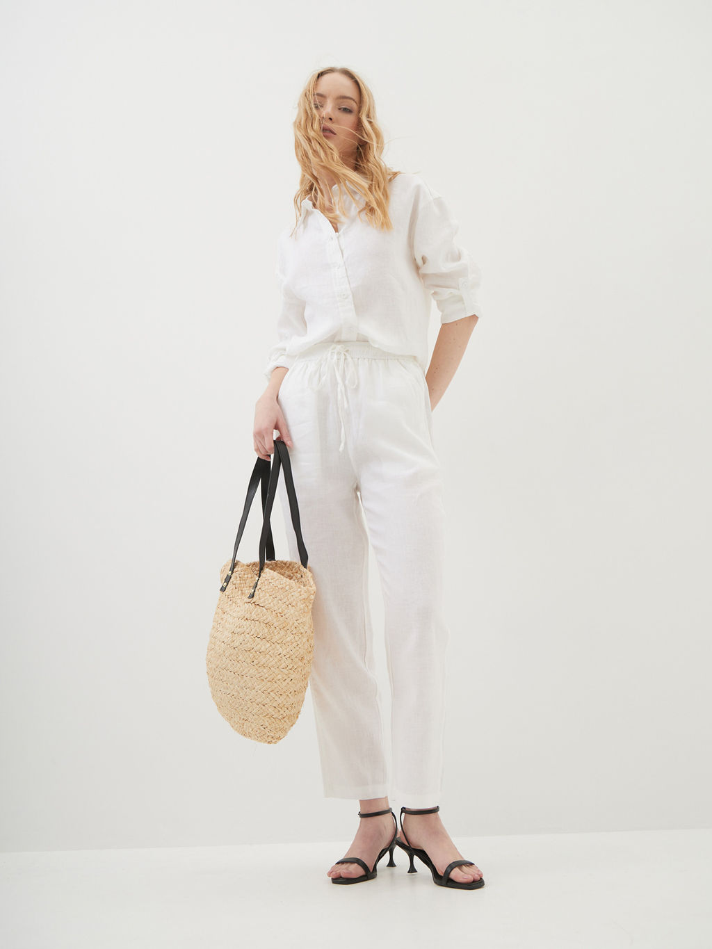 Женские льняные Брюки - Mossmore фото 92