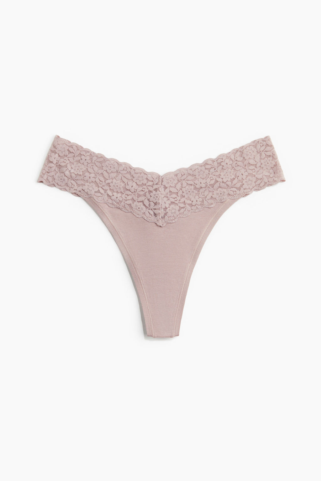 Pack 5 bragas thong de encaje - H&m фото 5