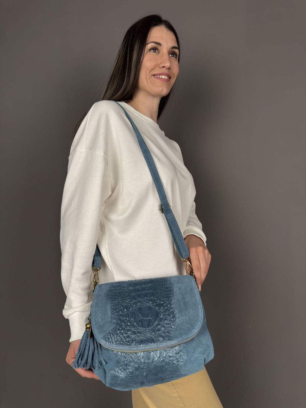 Сумка женская из телячьей кожи