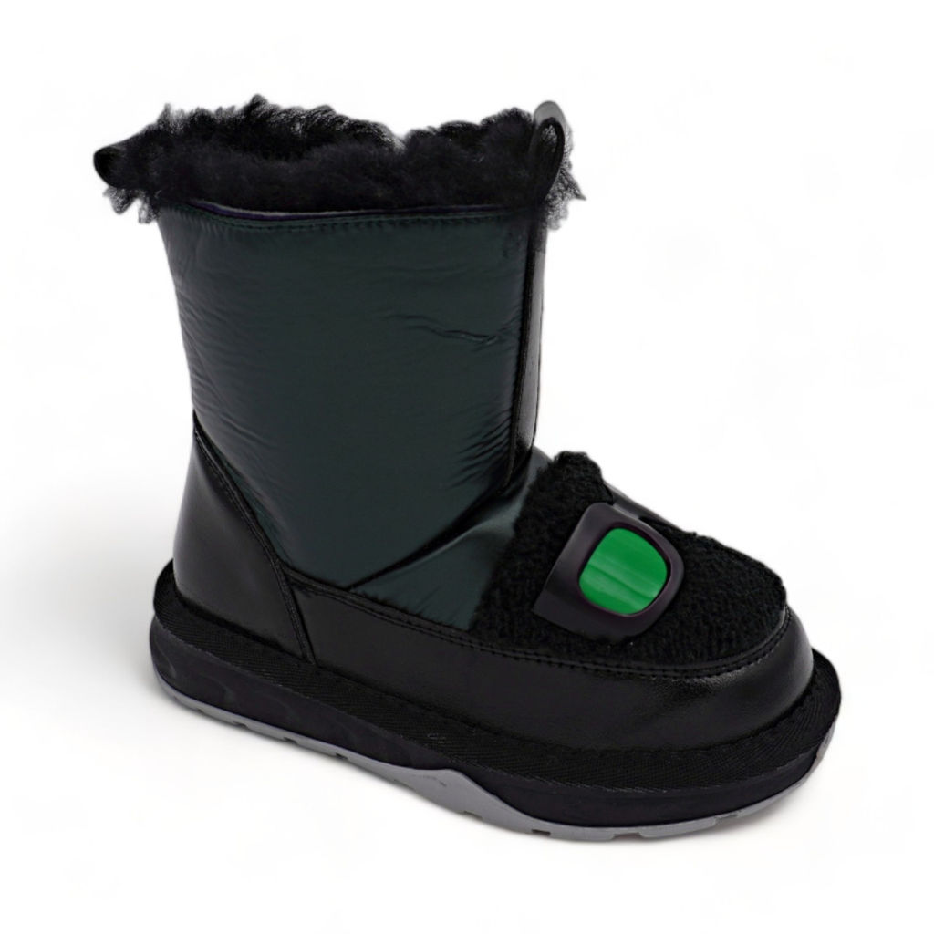 сапоги С8888-12 черно зеленые - Ирина фото 2