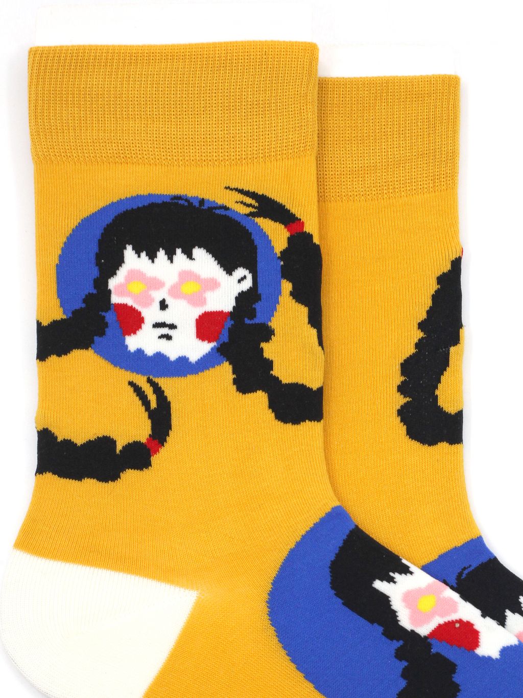 Носки р.35-40 Девочка с косами - Krumpy фото 2