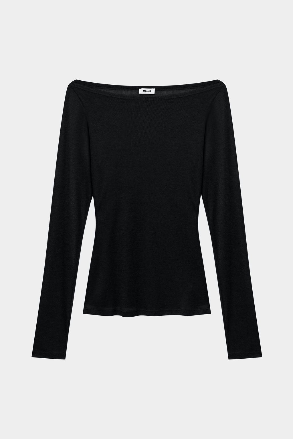 Лонгслив из трикотажа приталенного силуэта - Mollis фото 4