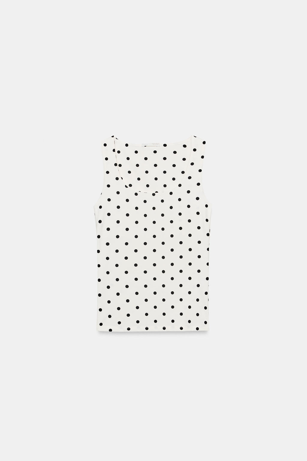 CAMISETA POLIAMIDA TIRANTE ANCHO / Crudo / Negro - Zara фото 4