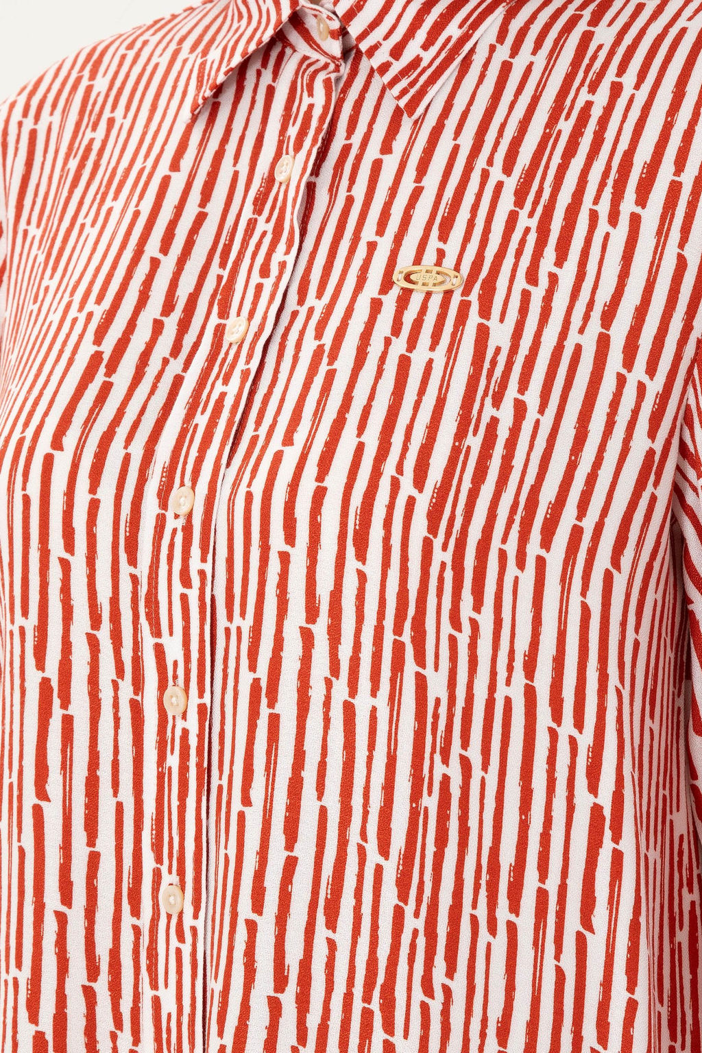 Женская рубашка с длинным рукавом с плиткой - U.s. polo assn фото 7