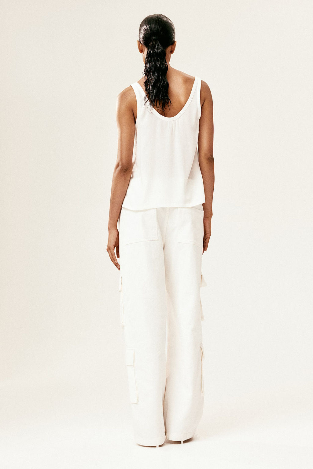 Top de tirantes en crepe - H&m фото 5