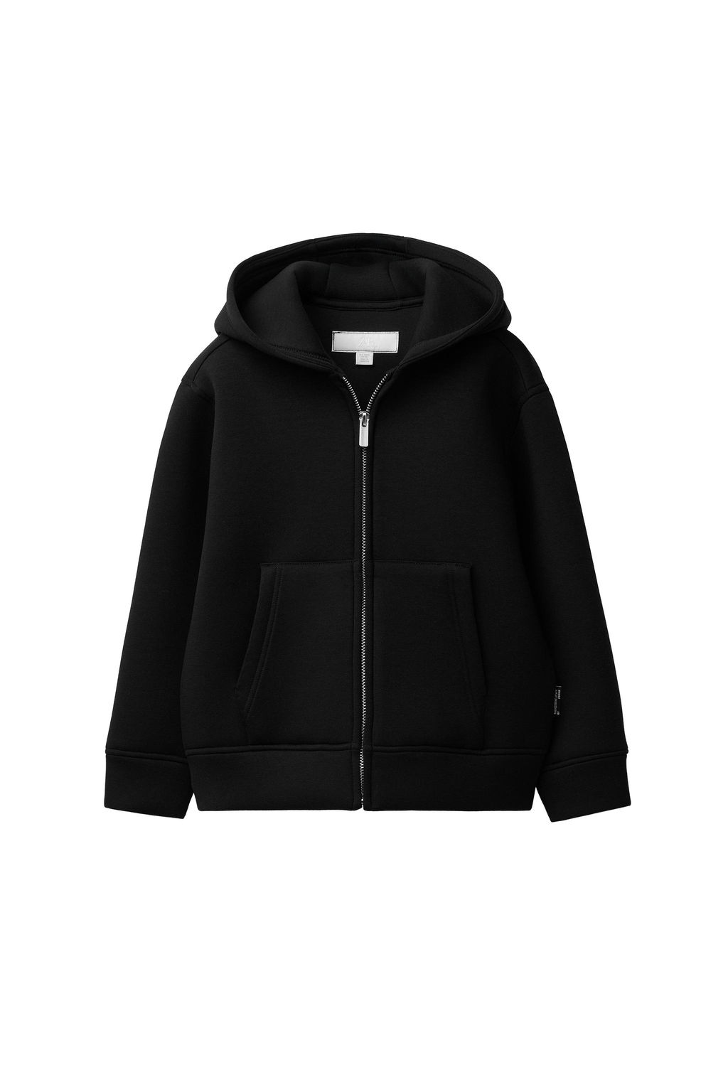 BASIC NEOPRENE-EFFECT SWEATSHIRT - Zara фото 11