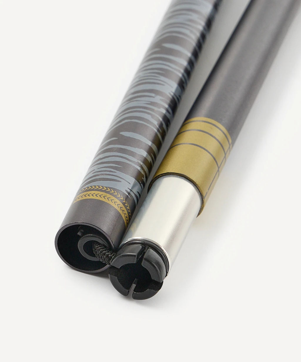 Треккинговые палки BERGER Hiking Peak BHP25TP4-01, 120-135 см, 4-секц., складн., тем.-сер./горчичн.  фото 11