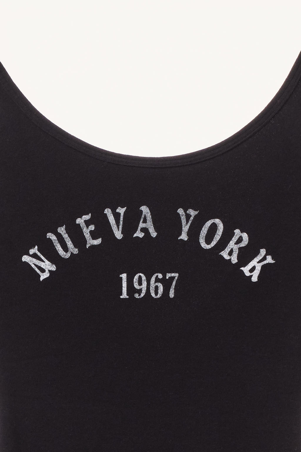 BODY TEXTO DELANTERO WILLY CHAVARRIA X ZARA / Negro  фото 4