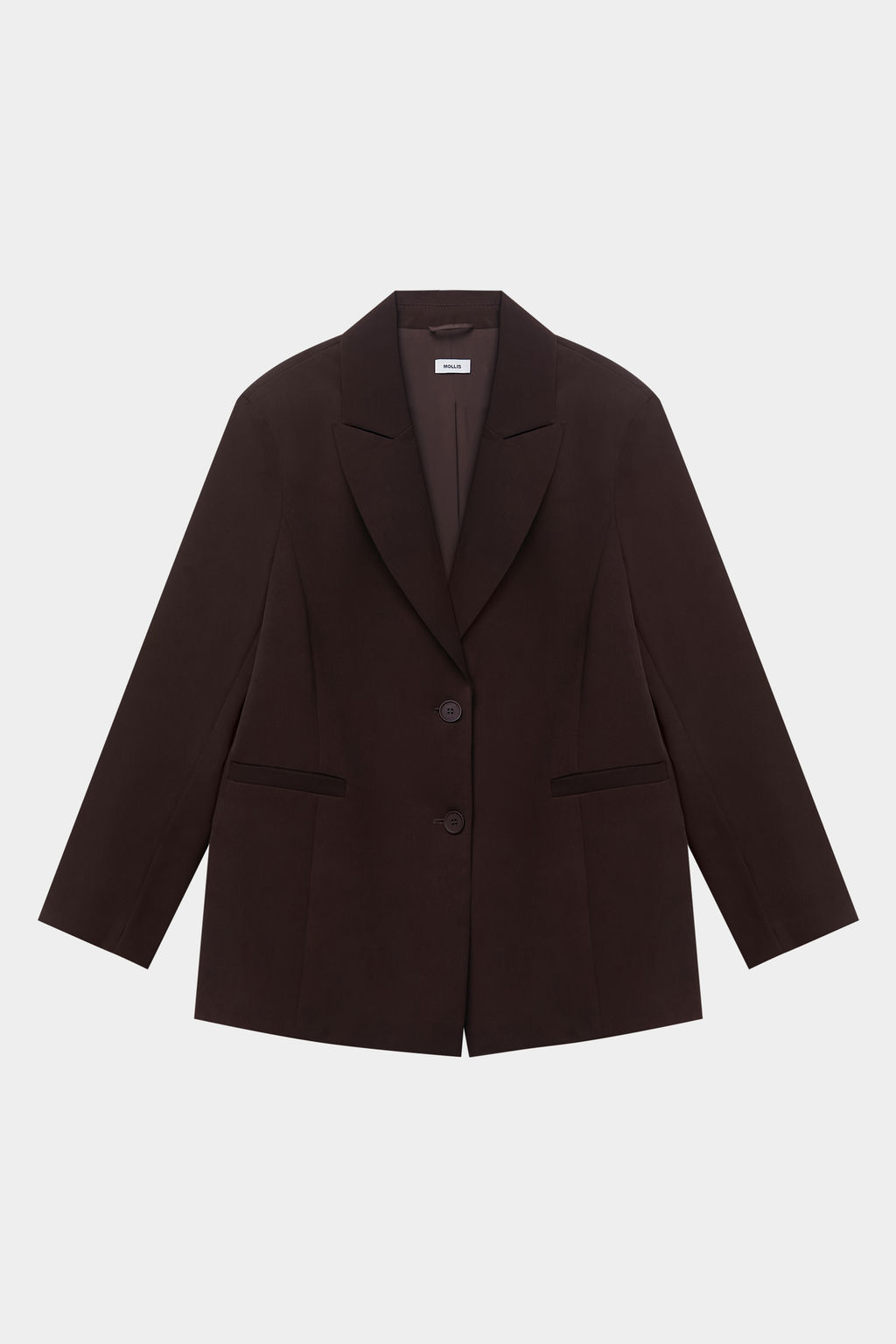 Жакет оверсайз однобортный - Mollis фото 6