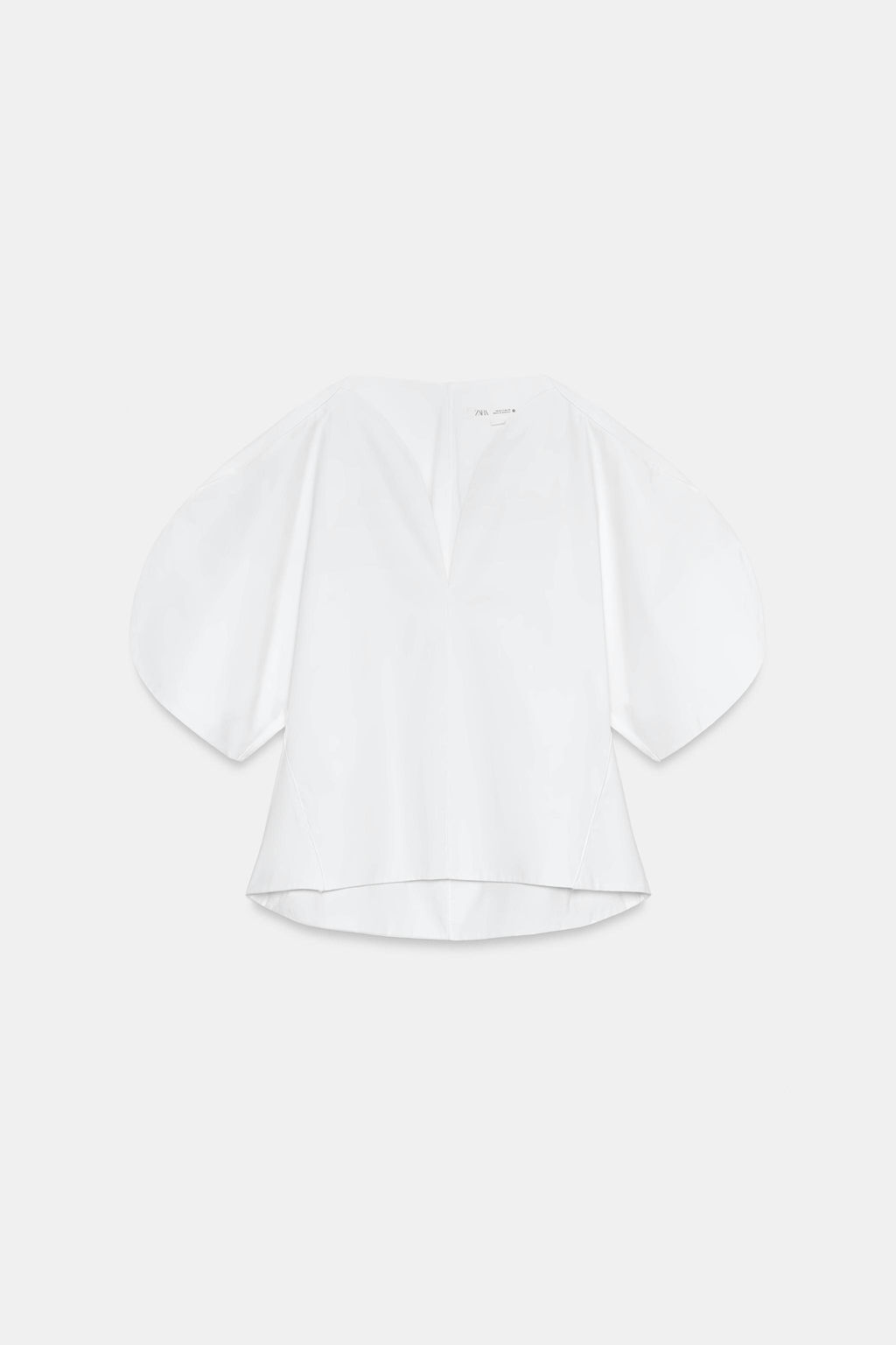 TOP POPEL?N ZW COLLECTION LIMITED EDITION / Blanco - Zara фото 8