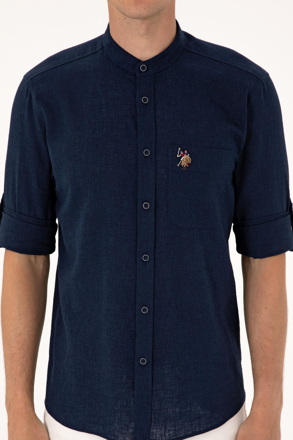 Erkek Lacivert Uzun Kollu G_mlek - U.s. polo assn фото 6