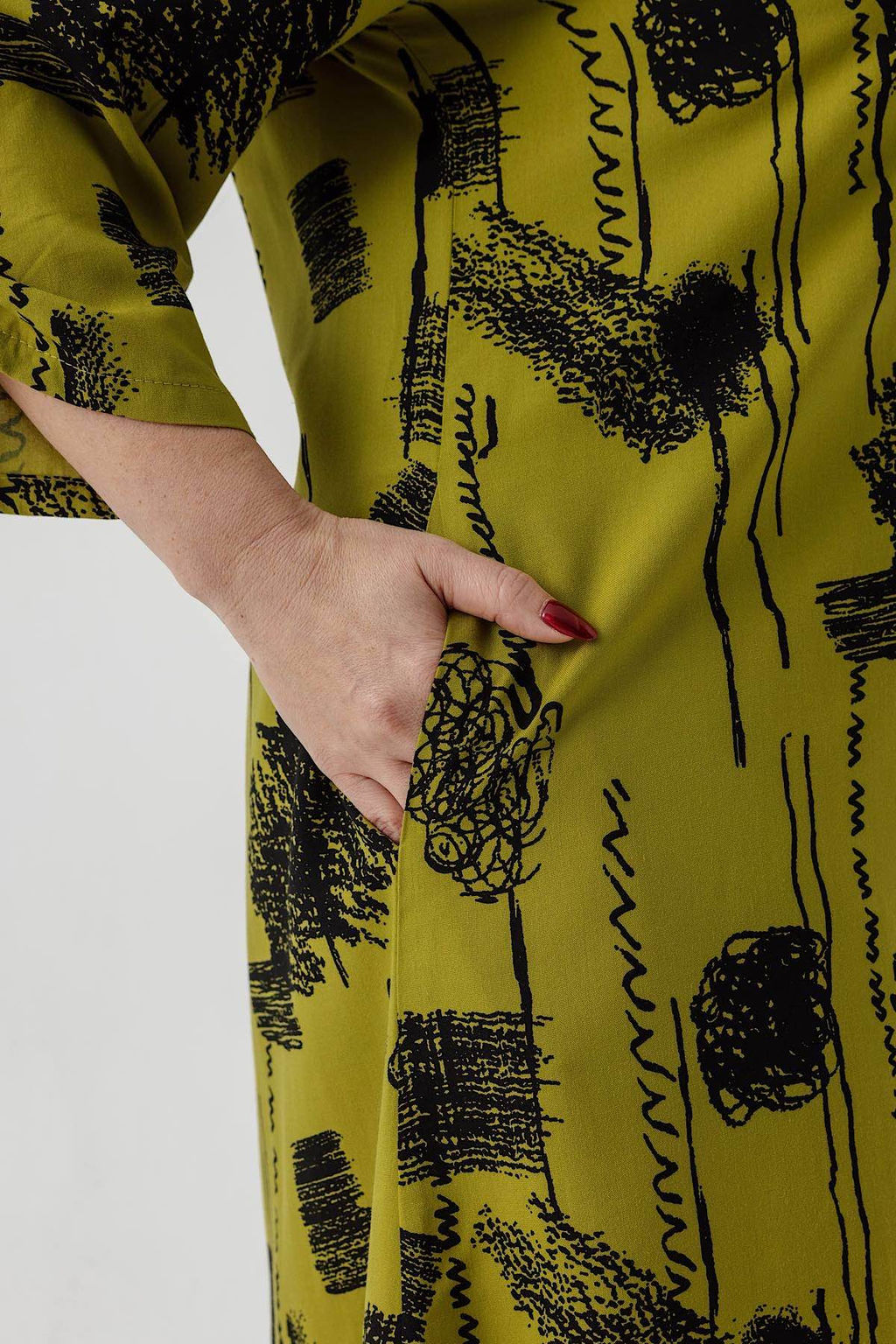 Платье 6145/05/Горчичный