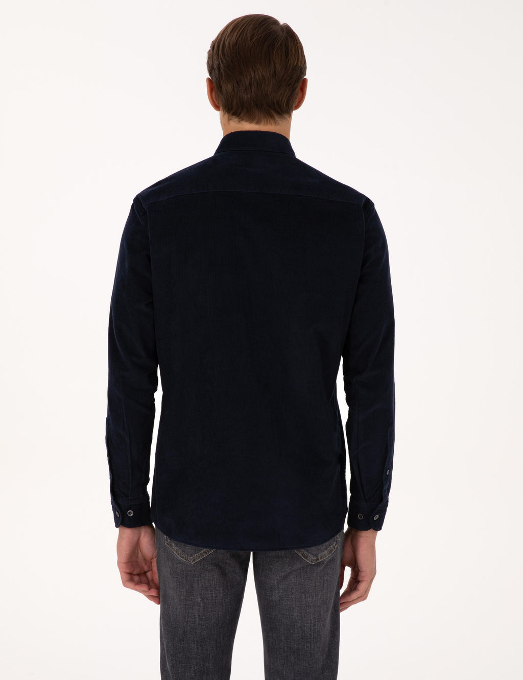 Lacivert Regular Fit Uzun Kollu G_mlek - Pierre cardin фото 5