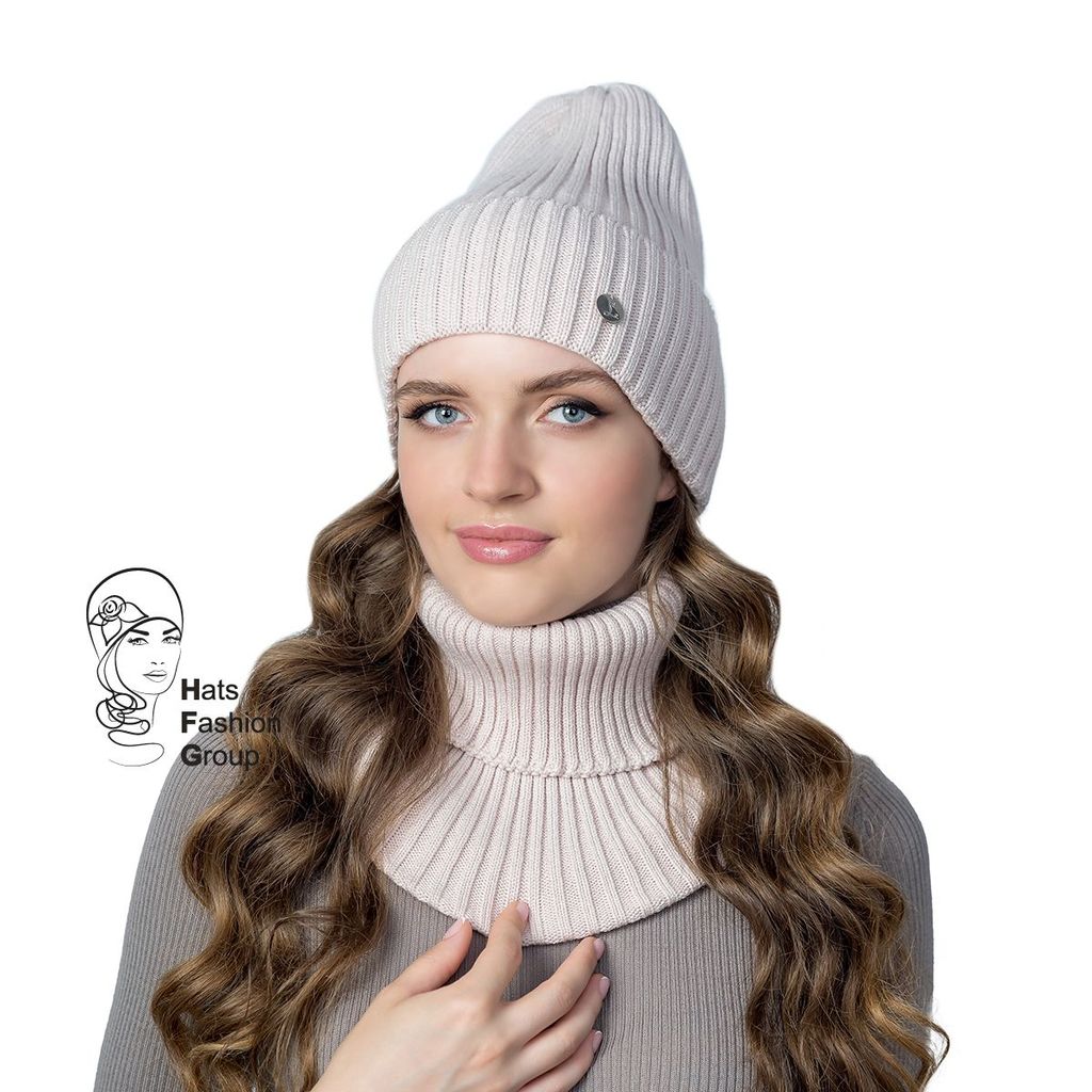 БРУНИЛДА к-т шапка, снуд женские - Landre фото 7