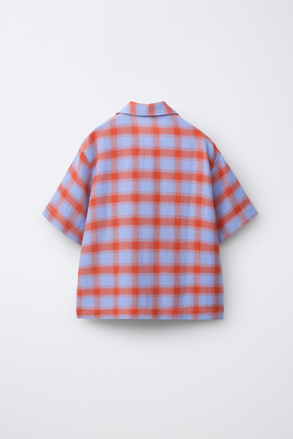 CAMISA CUADROS R?STICA / Rojo - Zara фото 3