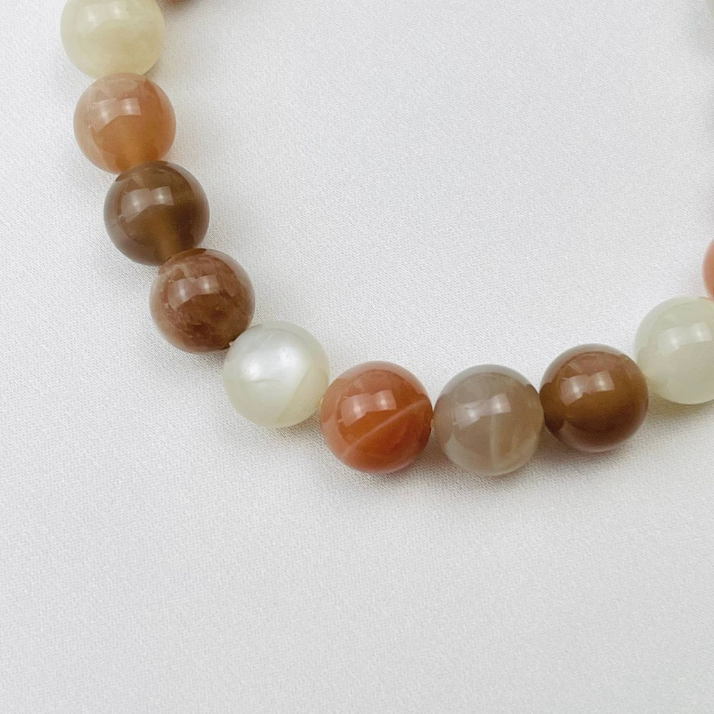 Браслет из Лунного камня микс 19 см