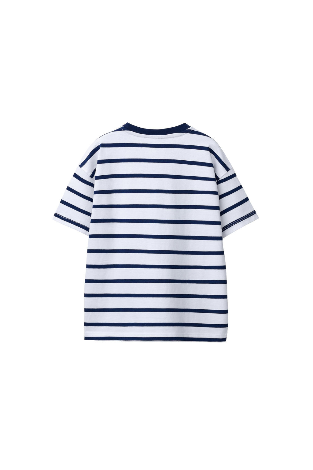 CAMISETA RAYAS HEAVY WEIGHT TEXTO / Marinos / Crudos - Zara фото 7