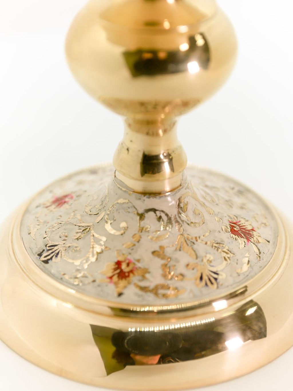 Подсвечник Штырь № Кт3275/7/1 (эмаль белая) - Ганг фото 4