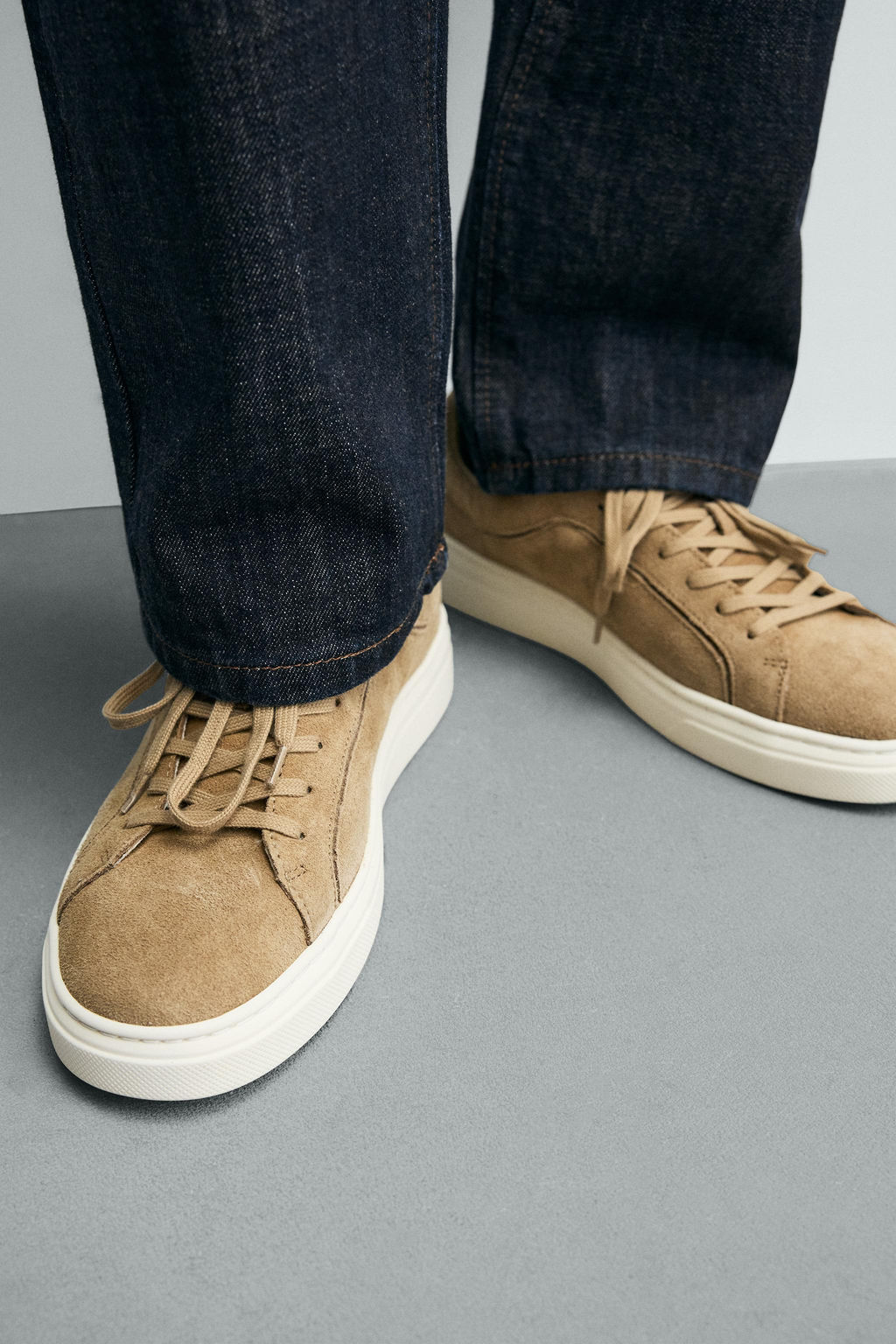 LEATHER TRAINERS - Zara фото 10