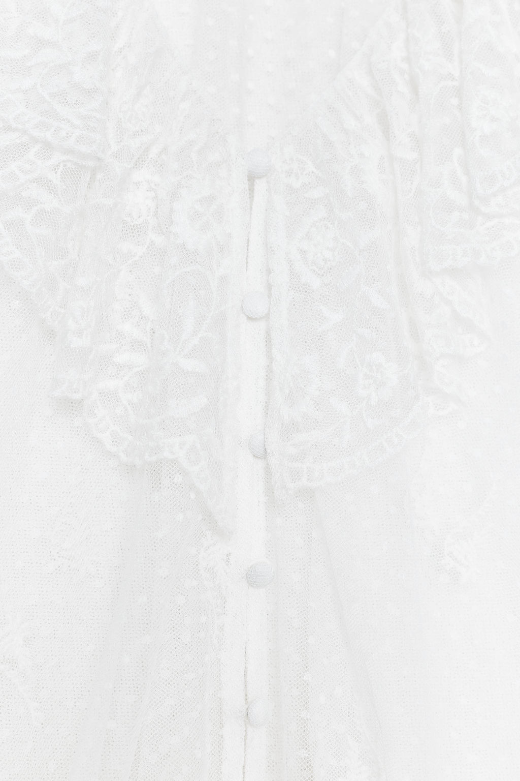 SEMI-SHEER ROMANTIC BLOUSE - Zara фото 16