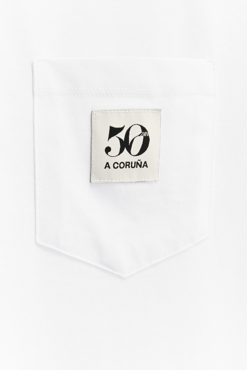50TH ANNIVERSARY PATCH POCKET T-SHIRT - Zara фото 3