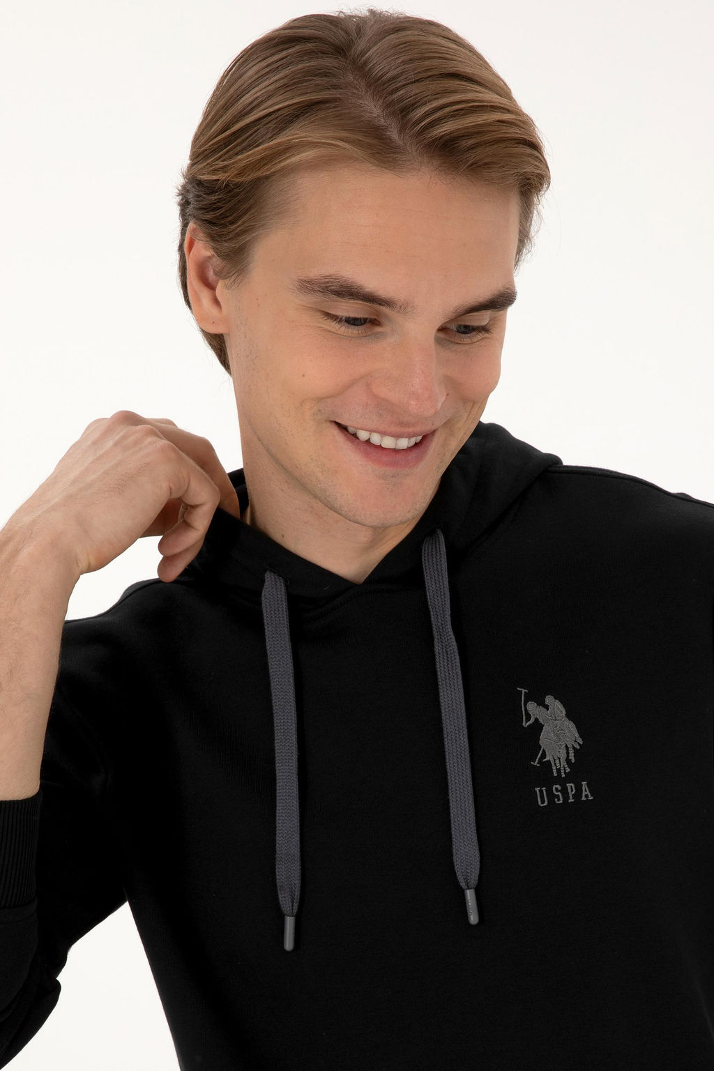 Erkek Siyah Basic Sweatshirt Sepette S_rpriz _ndirim - U.s. polo assn фото 9