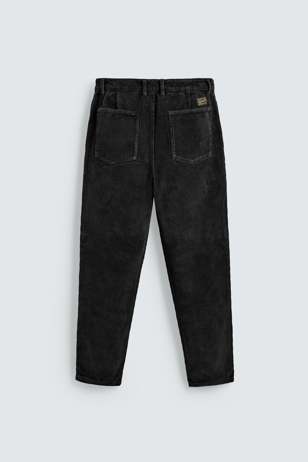 PANTAL?N CARROT FIT PANA / Negro - Zara фото 6