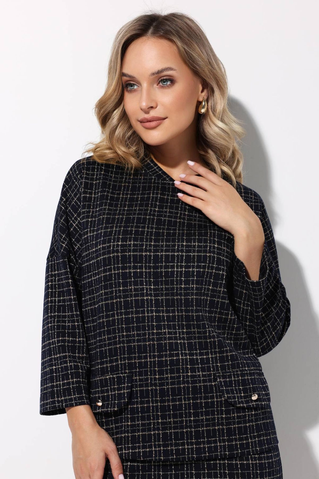 Блузка женская 4314/05/Синий - Rise фото 5