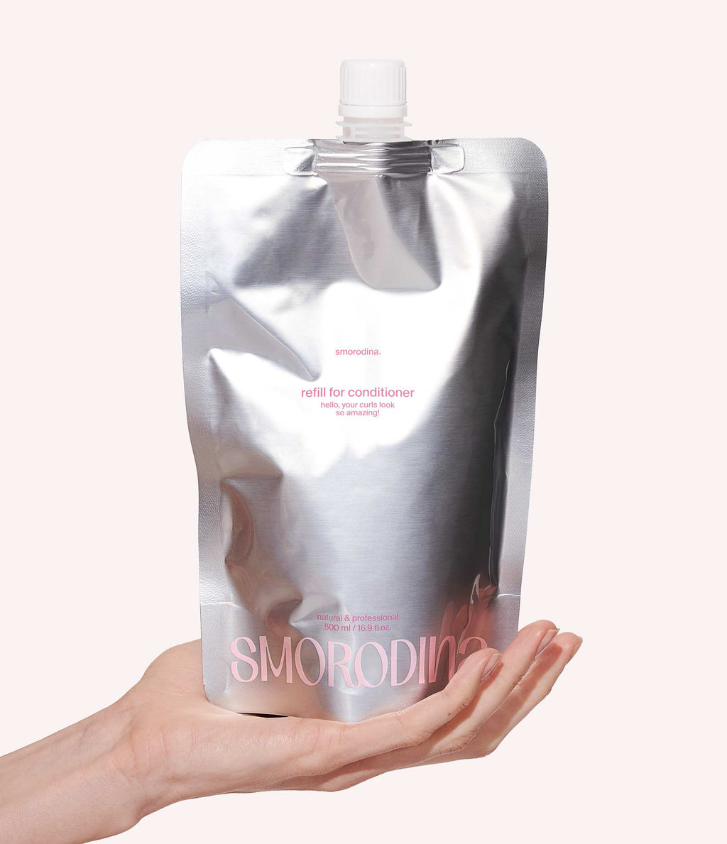 Кондиционер для усиления завитка кудрявых и волнистых волос, 500 мл - Smorodina фото 5