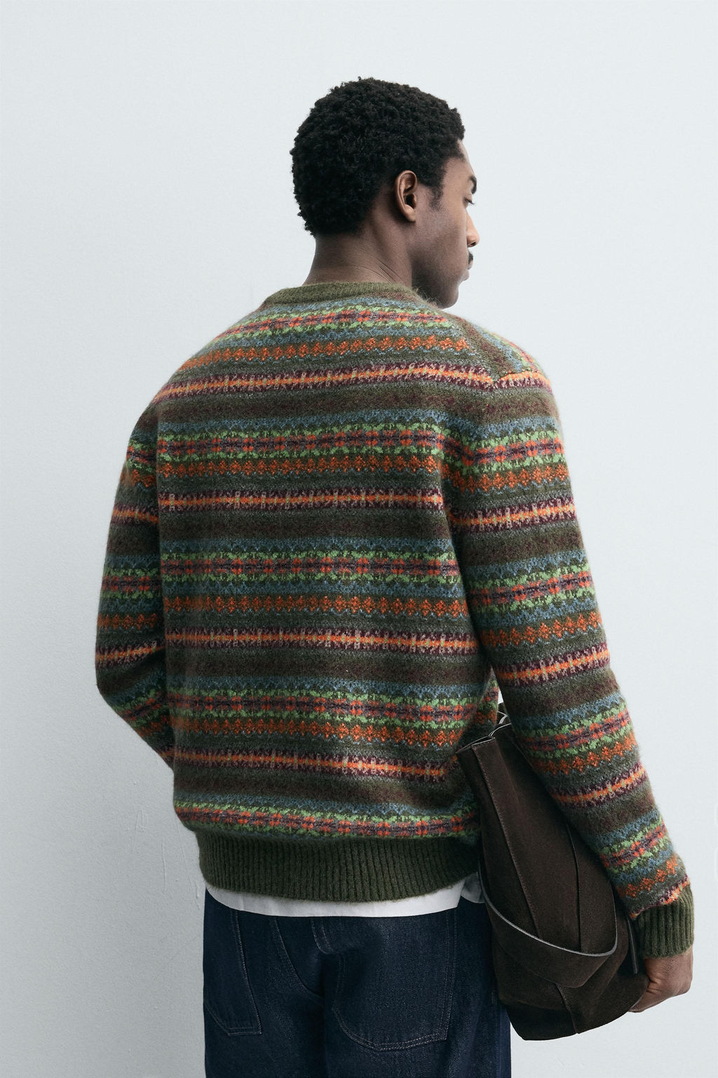 GEOMETRIC JACQUARD JUMPER