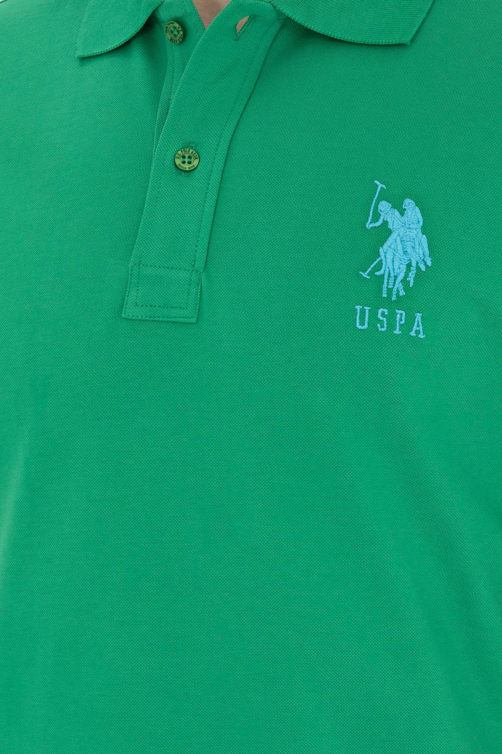 Мужская зеленая базовая футболка Неожиданная скидка в корзине - U.s. polo assn фото 7