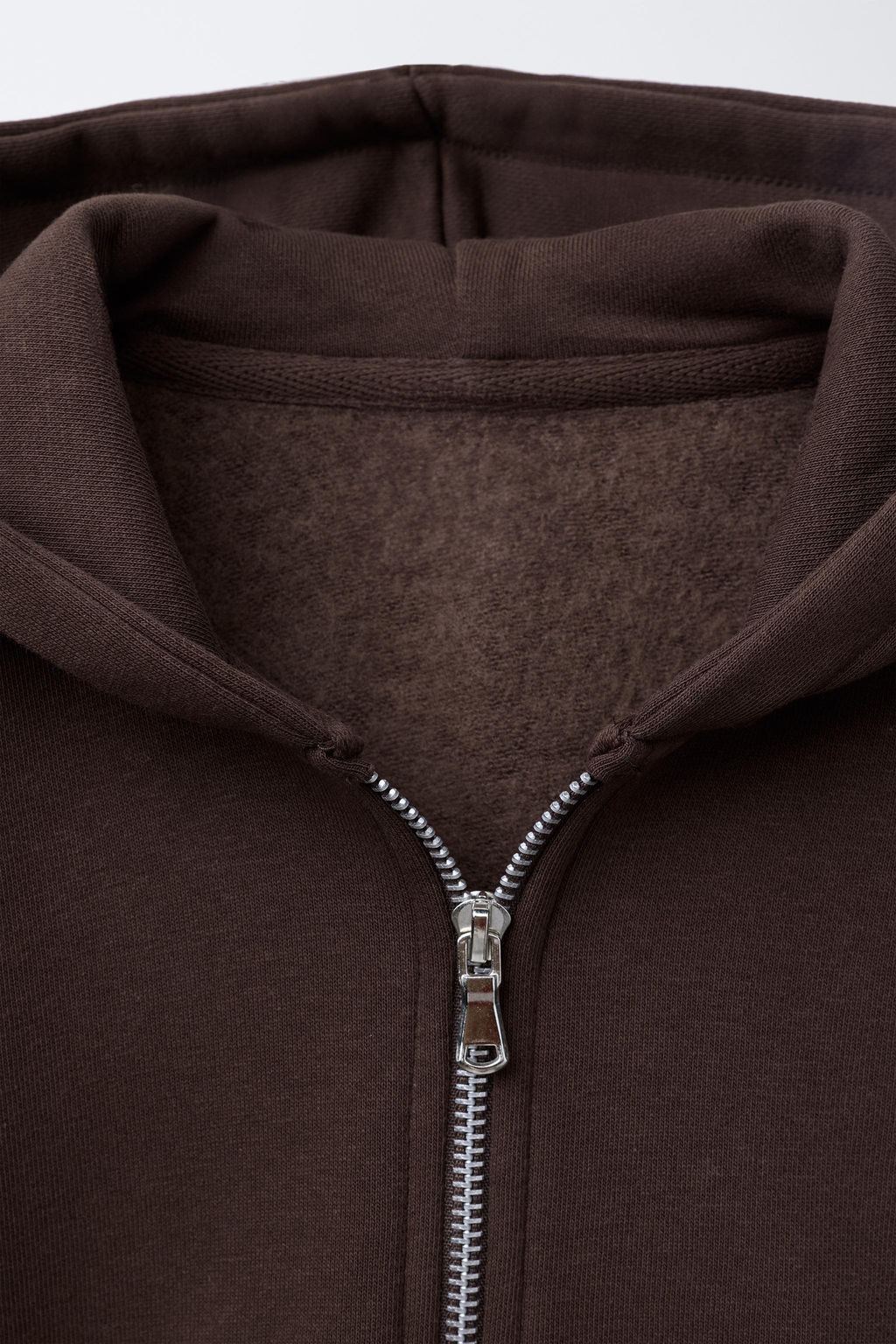 BASIC ZIP-UP HOODIE - Zara фото 3