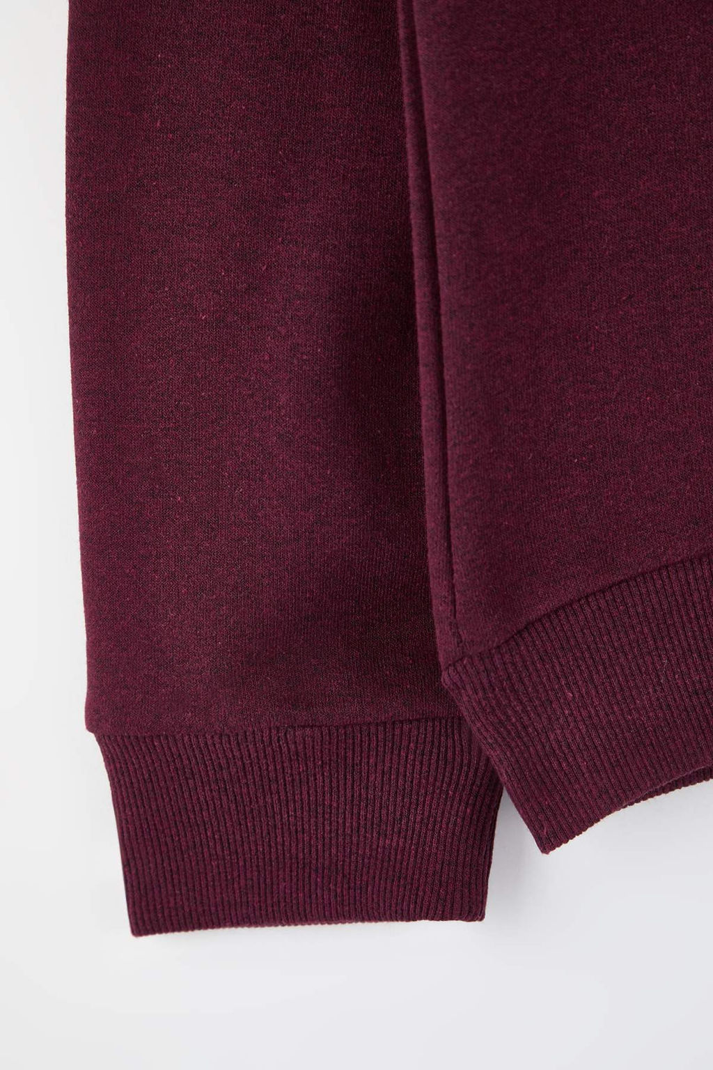 Siyah-Bordo-Lacivert 3lu Paket Regular/Normal Kesim Basic Ici Polar Sweatshirt TMNAW26SW00006