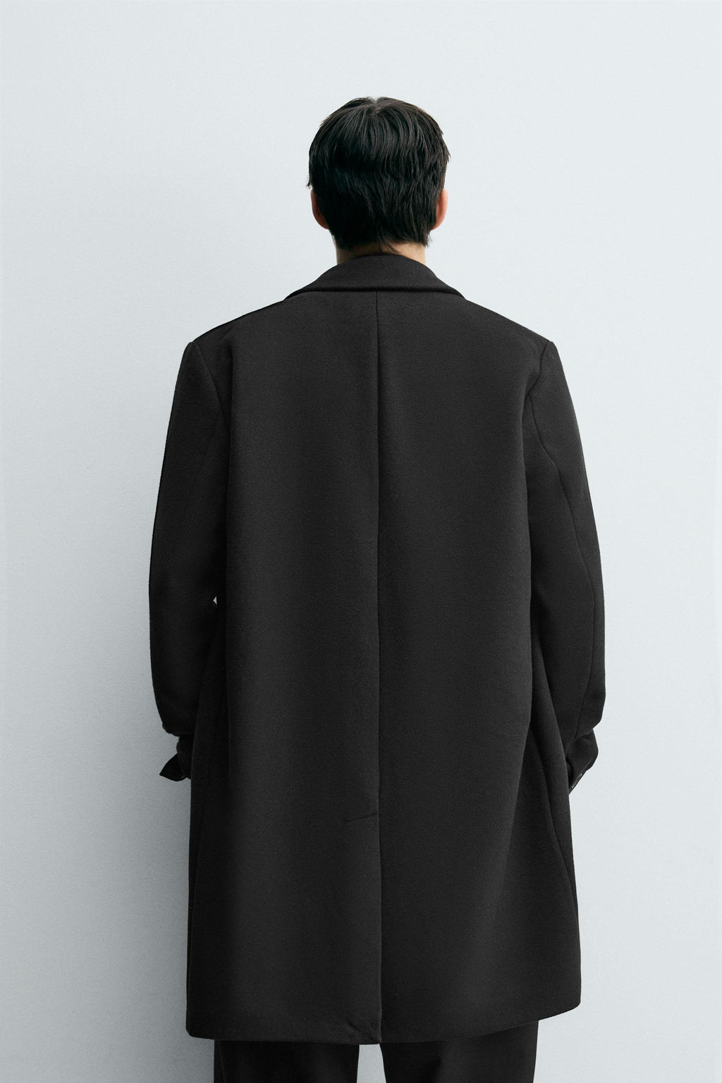 REGULAR FIT WOOL COAT - Zara фото 3