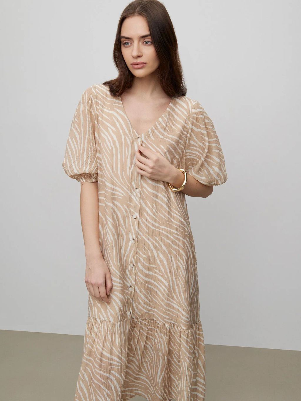 ЕМКА / Платье с воланом - Emka фото 2