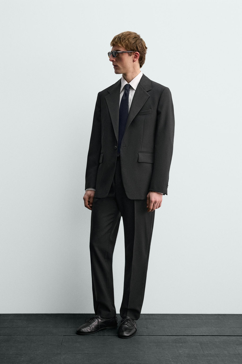 WOOL DINNER JACKET BLAZER AARON LEVINE X ZARA  фото 4