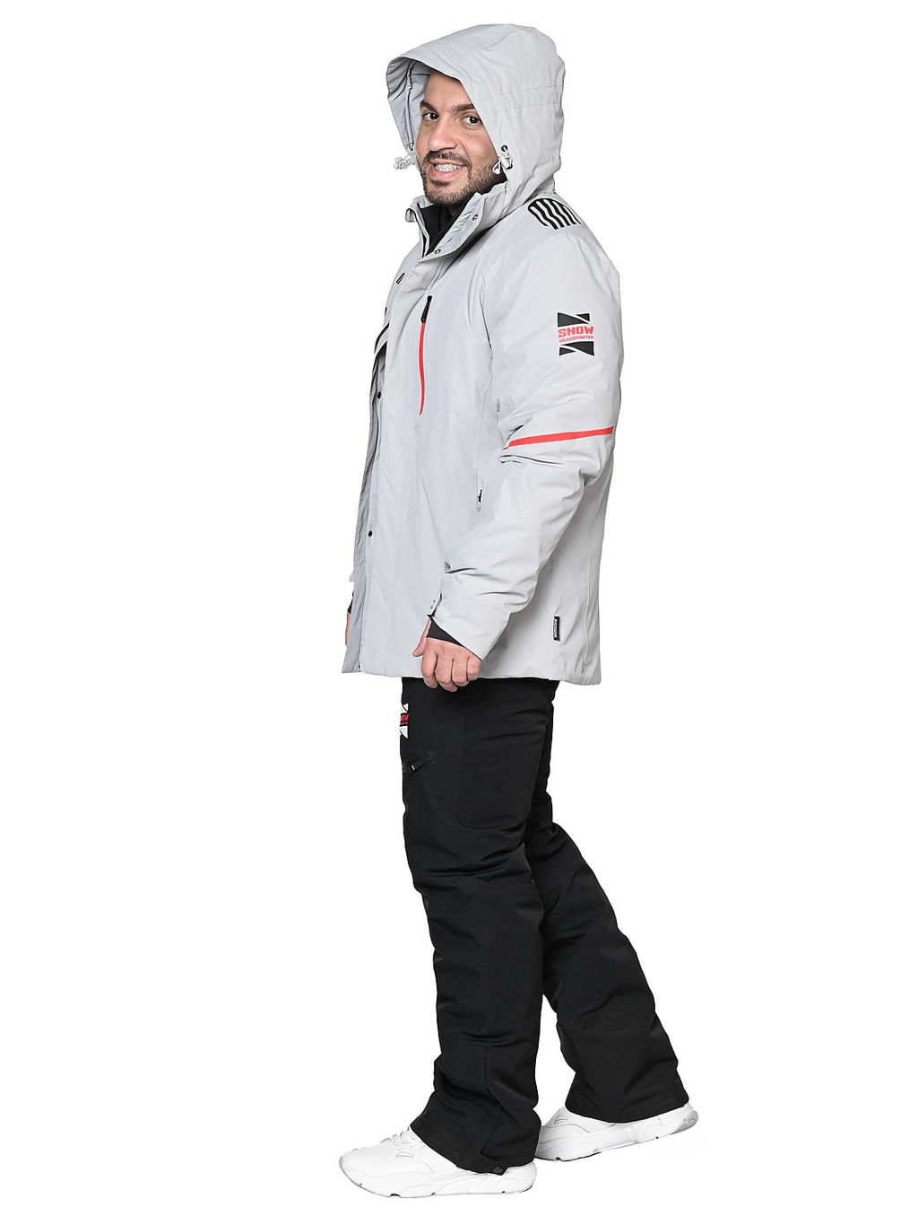 Костюм A-8873 Светло-серый