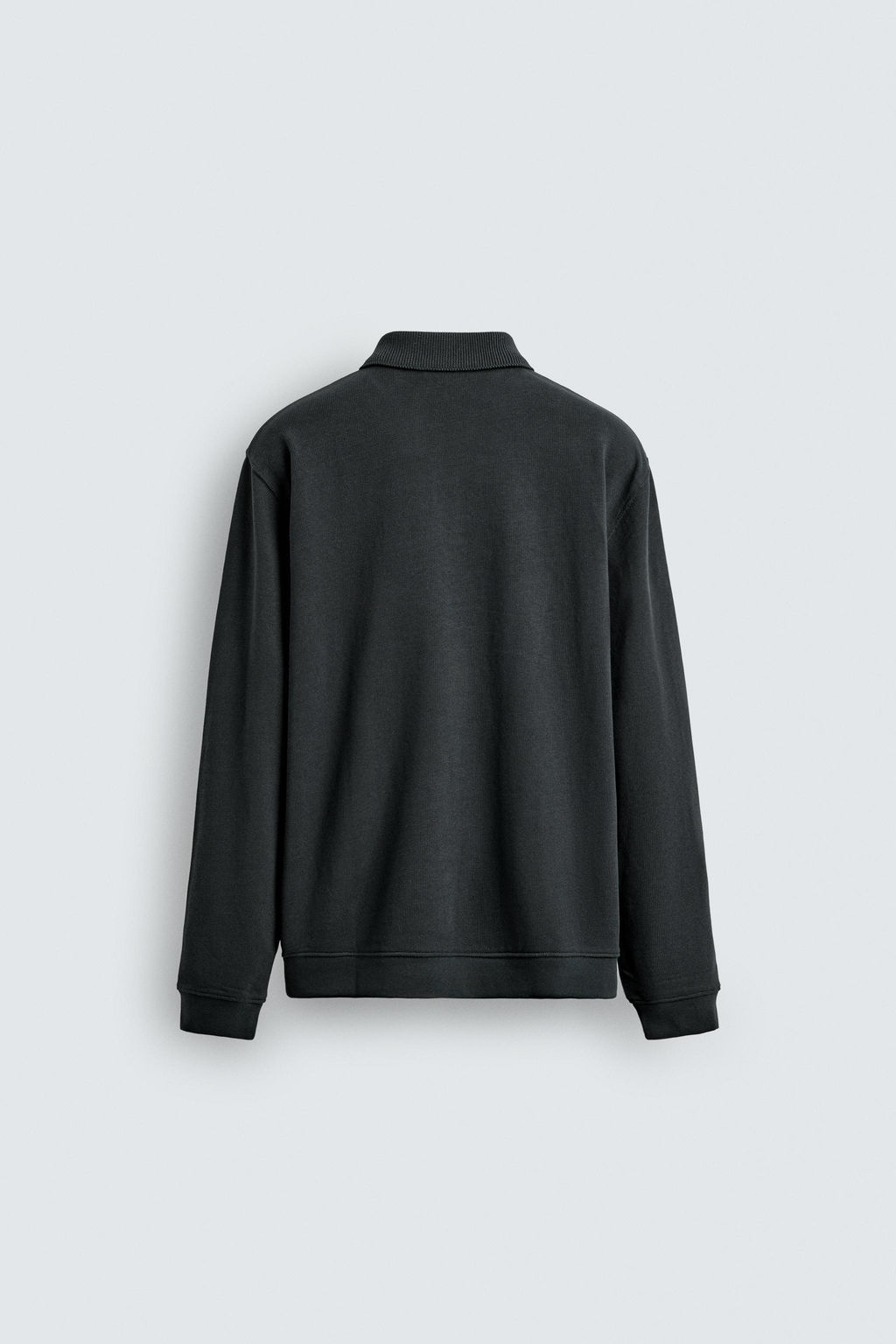 BASIC TEXTURED POLO SHIRT - Zara фото 8