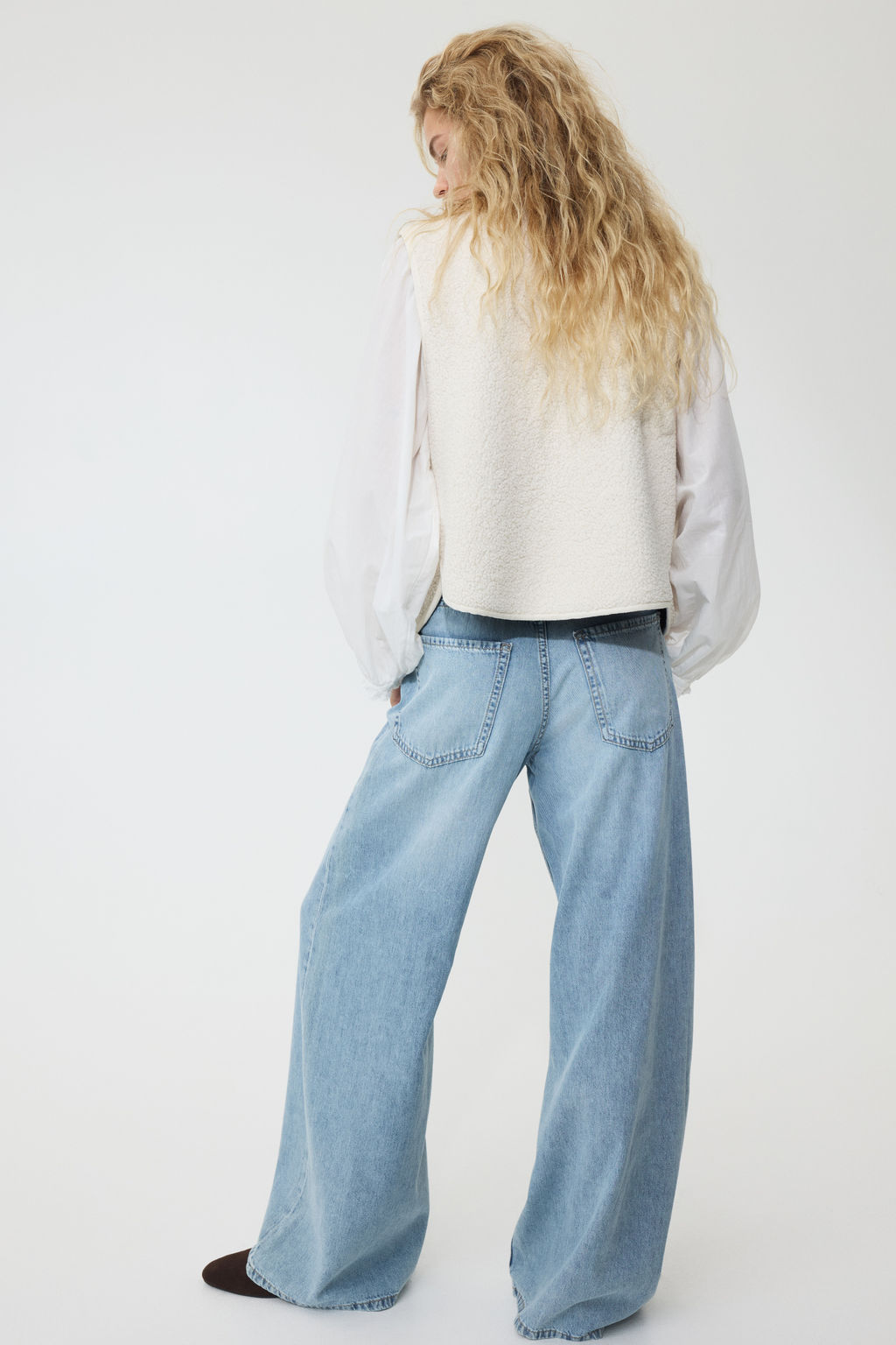 Wide Regular Jeans - H&m фото 9