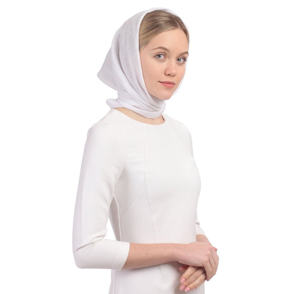 Платок 70 х 70 см - Мастерская ПОКРОВ фото 17