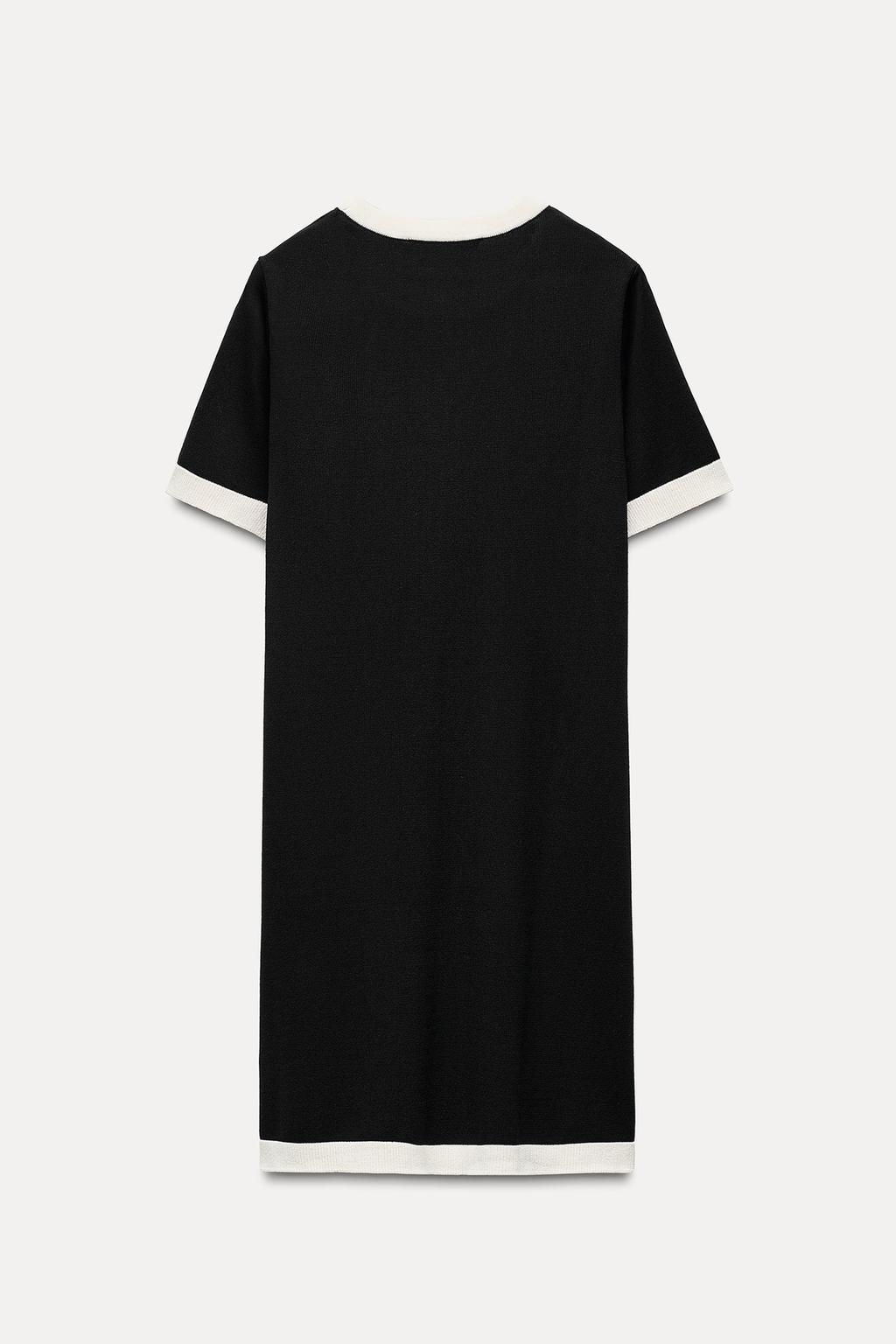 SHORT PLAIN KNIT DRESS - Zara фото 7