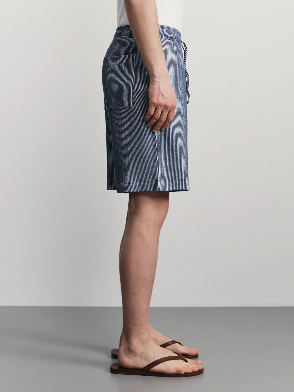 Шорты relax в полоску / Zarina  фото 4