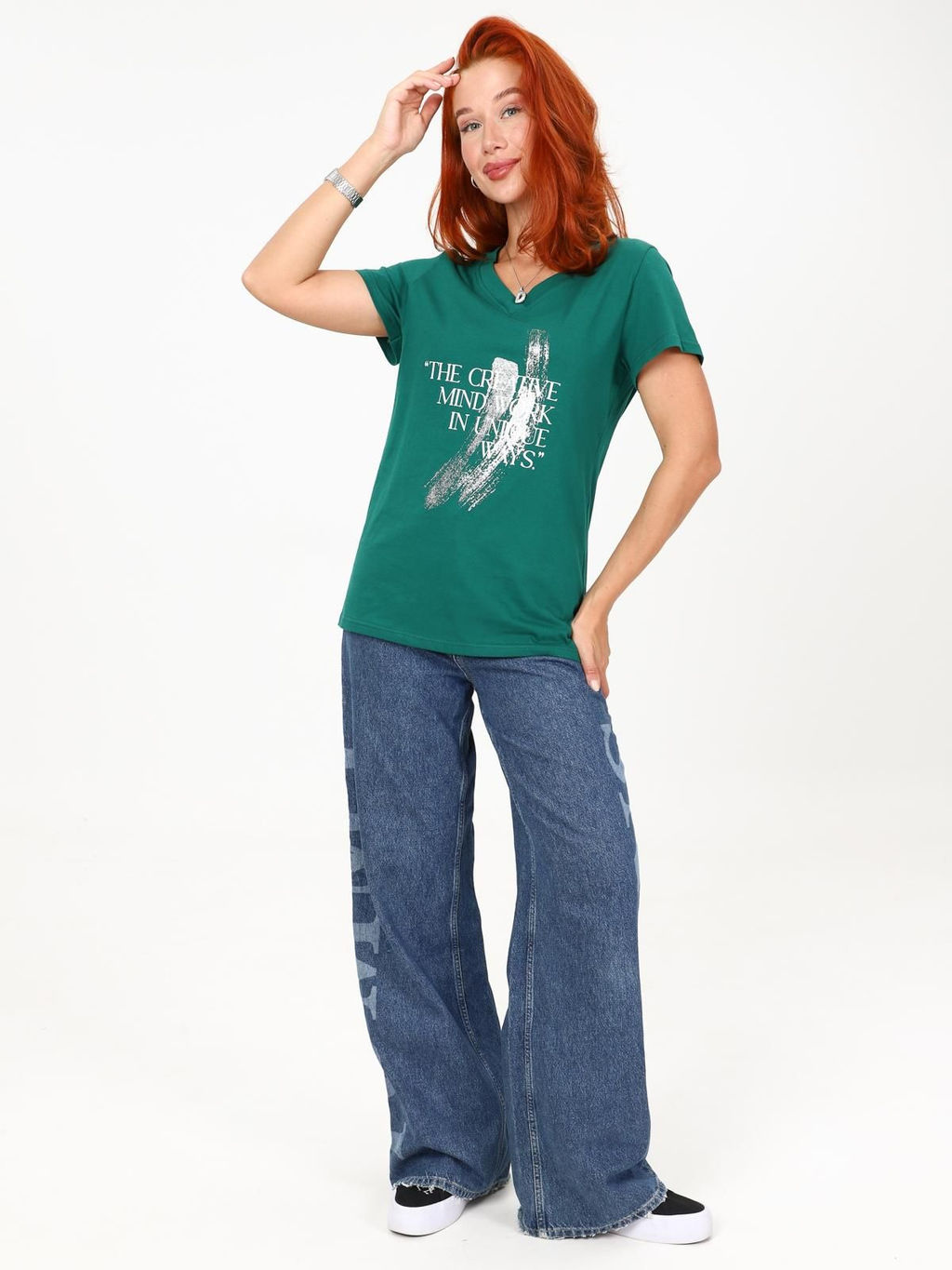 IV-CAPRIZ Сопряжение - футболка зеленый